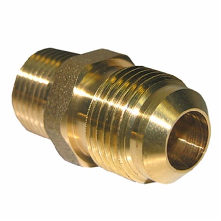 0.5 X 0.375 In. Male Pipe Brass Adapter, 6PK